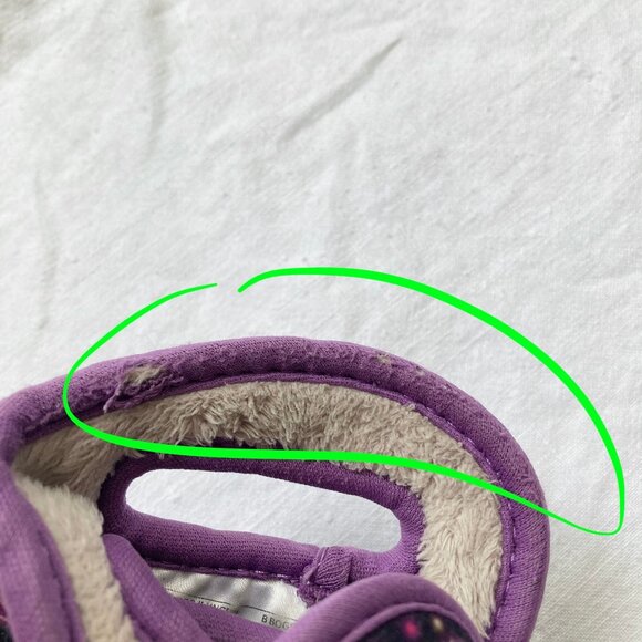 Size 6 Bogs Boots Baby Toddler Purple Unicorn Waterproof Rain Boots - Picture 8 of 8